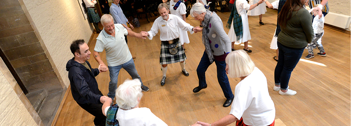 Scottish country dancing at Fun Palace